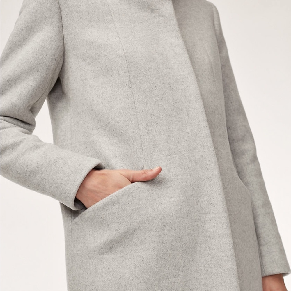 Cocoon coat - Picture 4 of 7